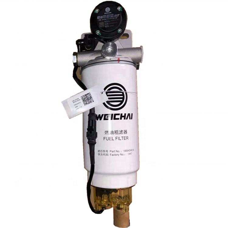 پمپ سوخت الکترونیکی Shacman X3000 H3000 مجموعه فیلتر سوخت بخاری برقی 612600083421